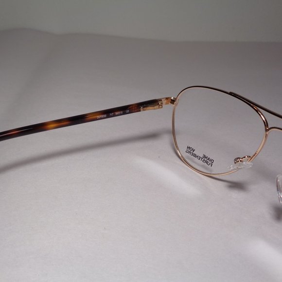 Diane von Furstenberg DVF8069 Gold New Women's Eyeglass Frames Eyeglasses - Picture 10 of 14